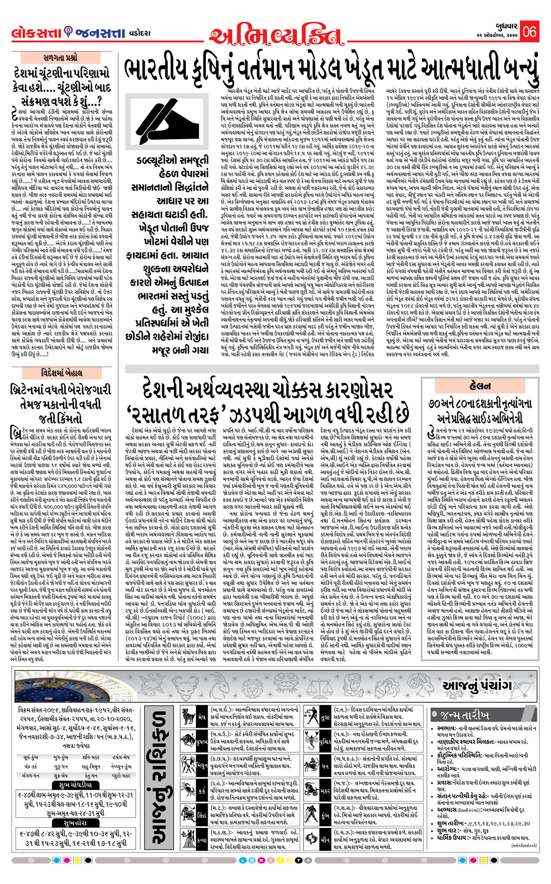 Loksatta Jansatta News Papaer E-paper dated 2020-10-21 | Page 7
