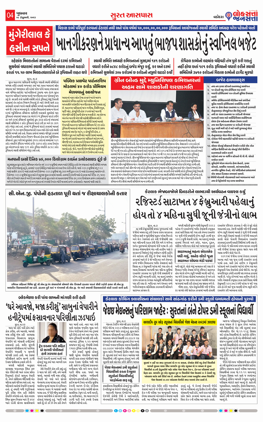 Loksatta Jansatta News Papaer E-paper dated 2023-02-08 | Page 4