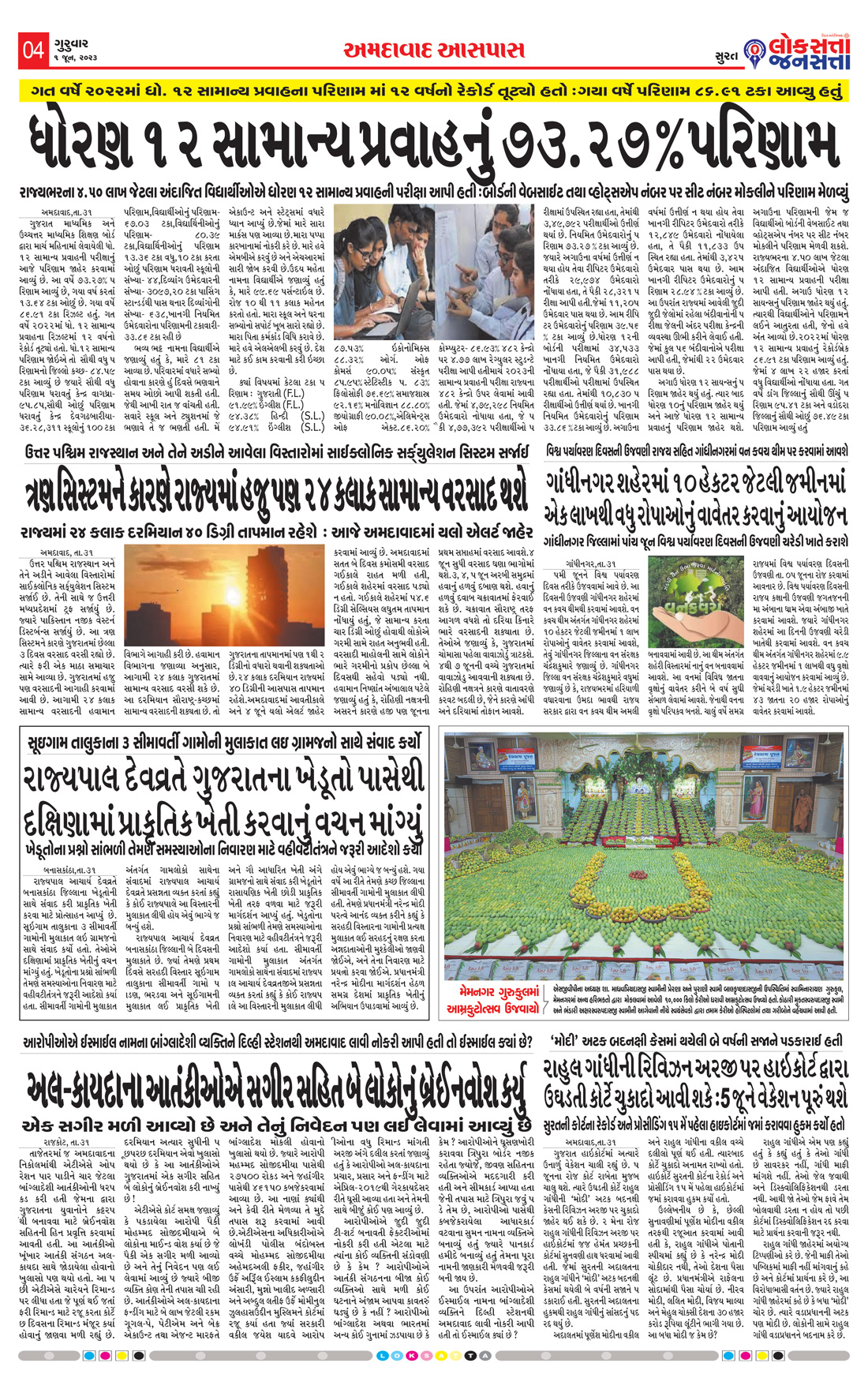 Loksatta Jansatta News Papaer E-paper dated 2023-06-01 | Page 4